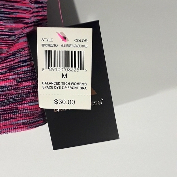 Performance zip front bra - Picture 2 of 7